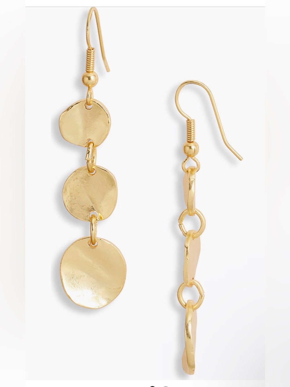 NEW Karine Sultan Small Coin Dangle earrings $36 MSRP🔥